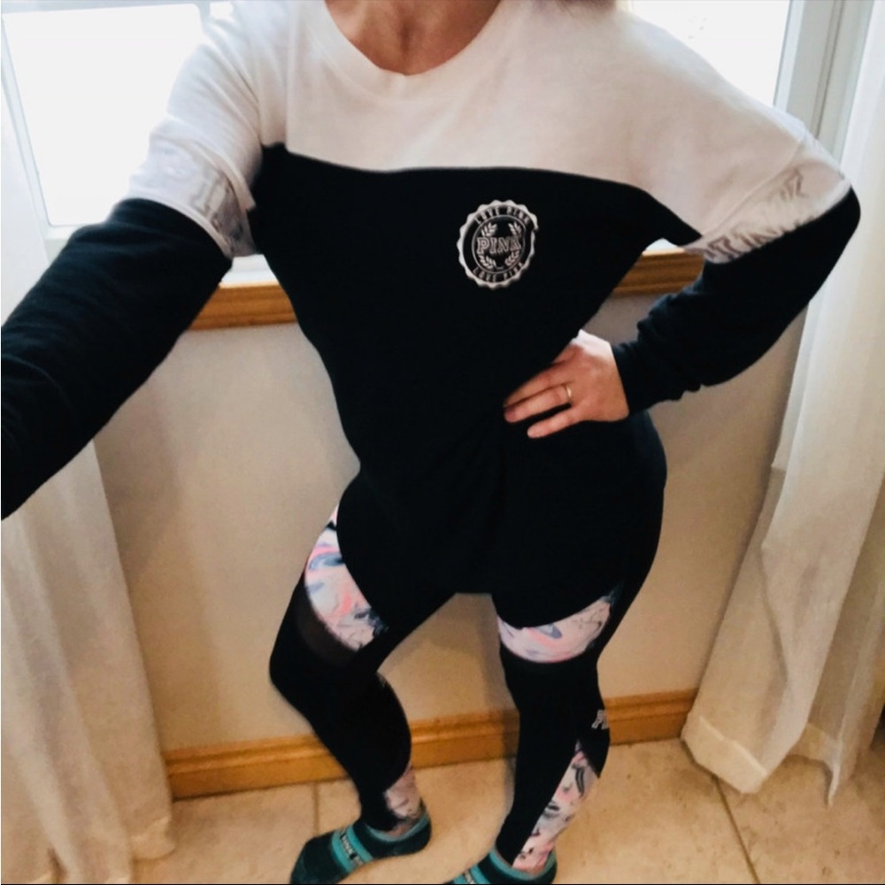 Victoria’s Secret PINK Rare Varsity and Ultimate Legging set VS PINK